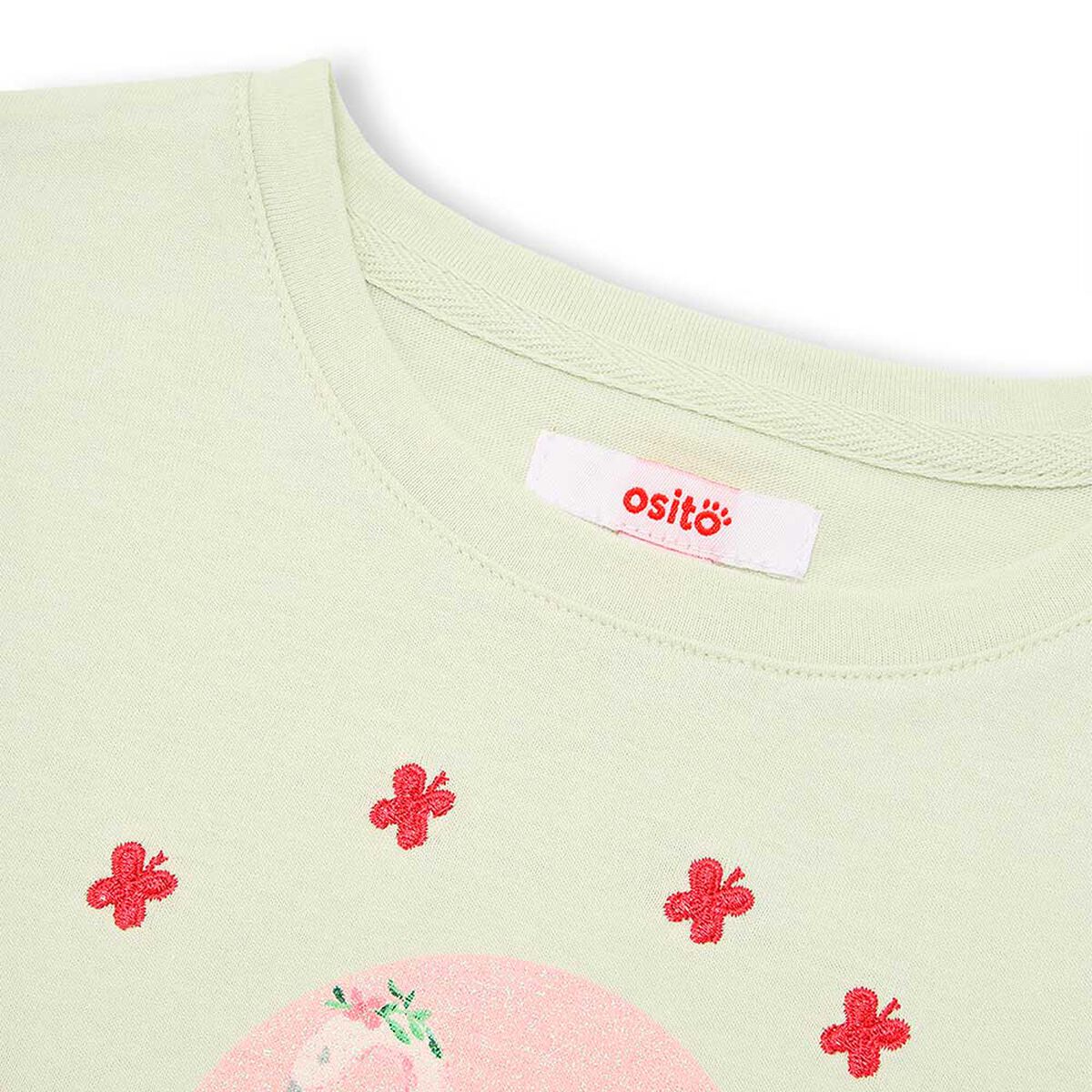Polera Casual Niña Osito