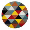 Alfombra  Modalfo Florida Multicolor 160 x 160 cm