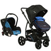 Coche Travel System Explorer Negro Bebesit