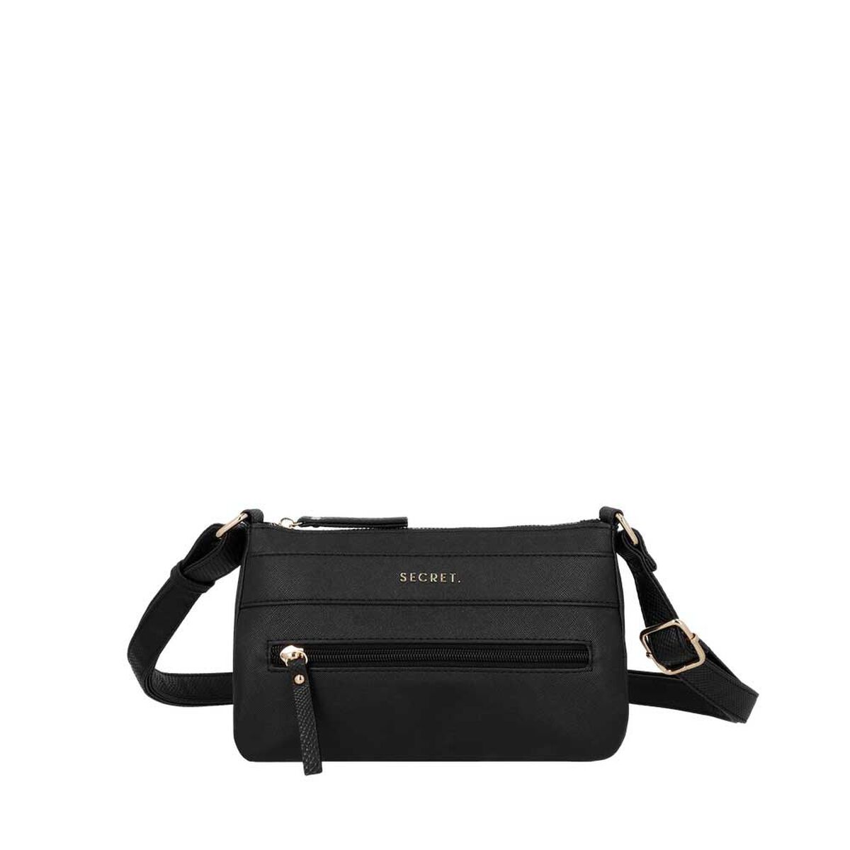 Cartera Bandolera Secret Albacete SC7 Peque&ntilde;a Negra