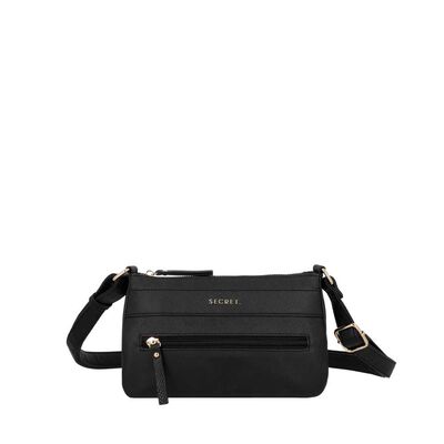 Cartera Bandolera Secret Albacete SC7 Peque&ntilde;a Negra
