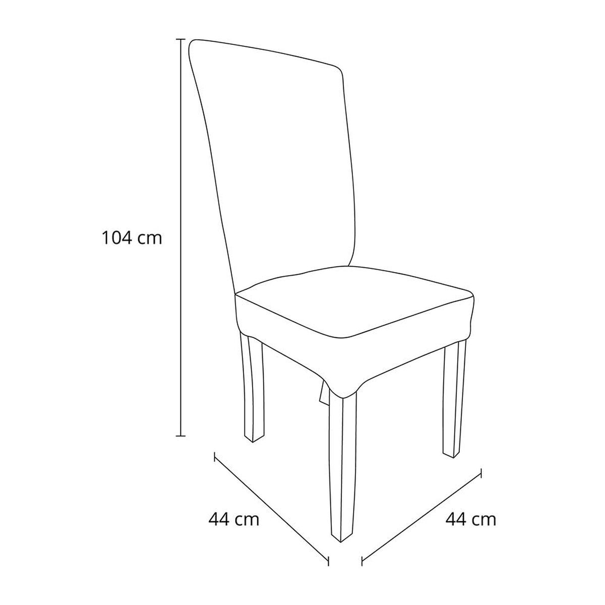 Juego de Comedor Living Factory Teka 6 Sillas Beige