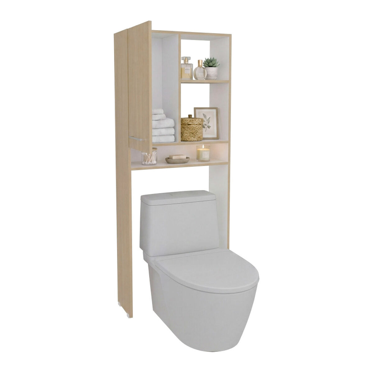 Estante de Ba&ntilde;o Tuhome Bath-26 1 Puerta Cartagena Blanco