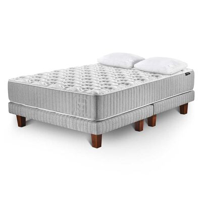 Imagen 1 del producto Juegos de Dormitorio Cama Europea Cannon Hybrid Cotton King + 2 Almohadas