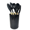 Set 6 Utensilios de Cocina Casanova T4043-3A Negro