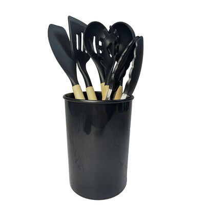 Imagen 2 del producto Set 6 Utensilios de Cocina Casanova T4043-3A Negro