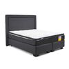 Cama Americana Drimkip Base Dividida S&uacute;per King Funcional + Respaldo + Topper