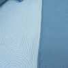 Quilt Doral Hotpress Bi-Color King Azul-Gris