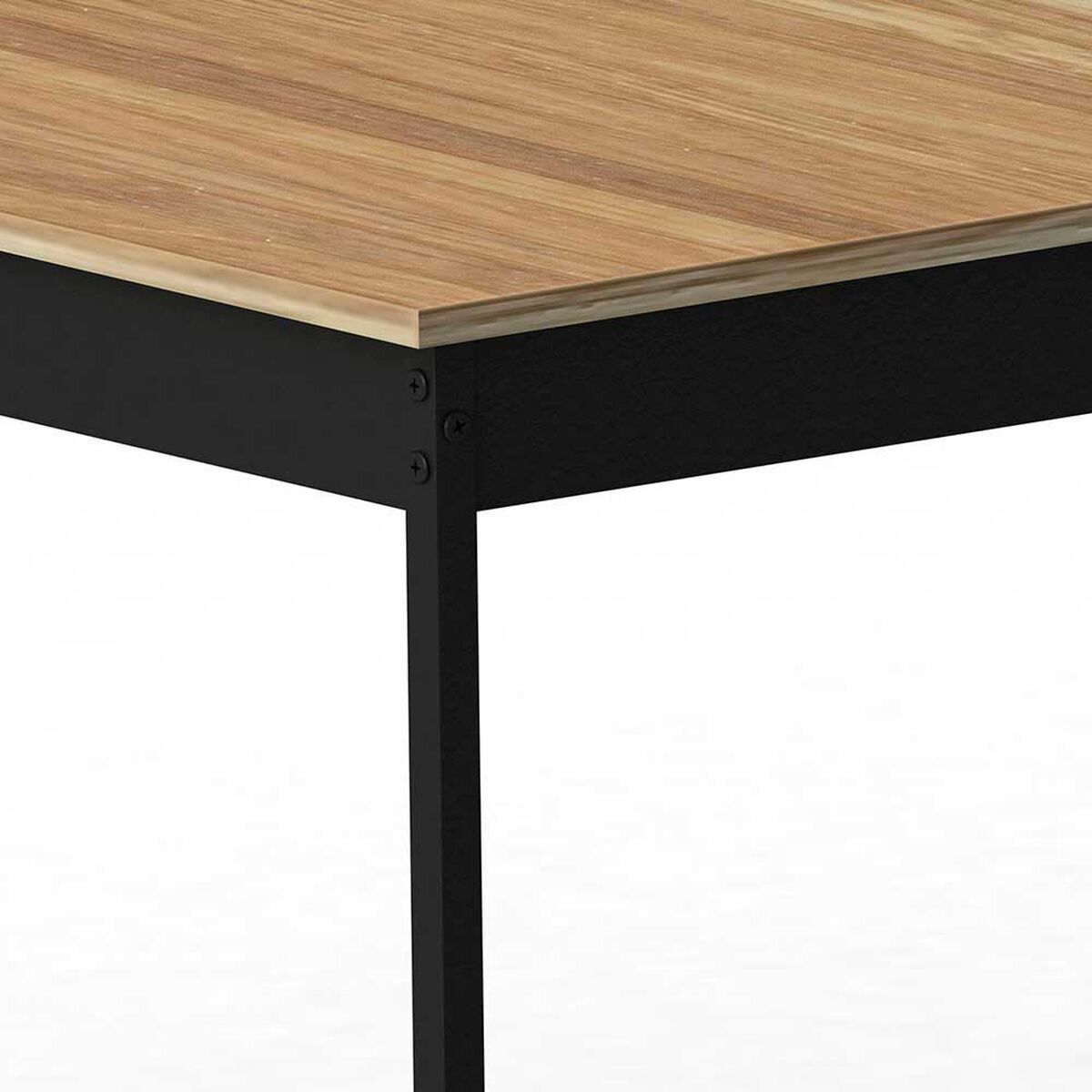 Escritorio Vekkahome Met&aacute;lico Caf&eacute; 150Cm