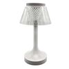 Lámpara de Mesa Metal Vgo Recargable con sensor  23 cm Blanco