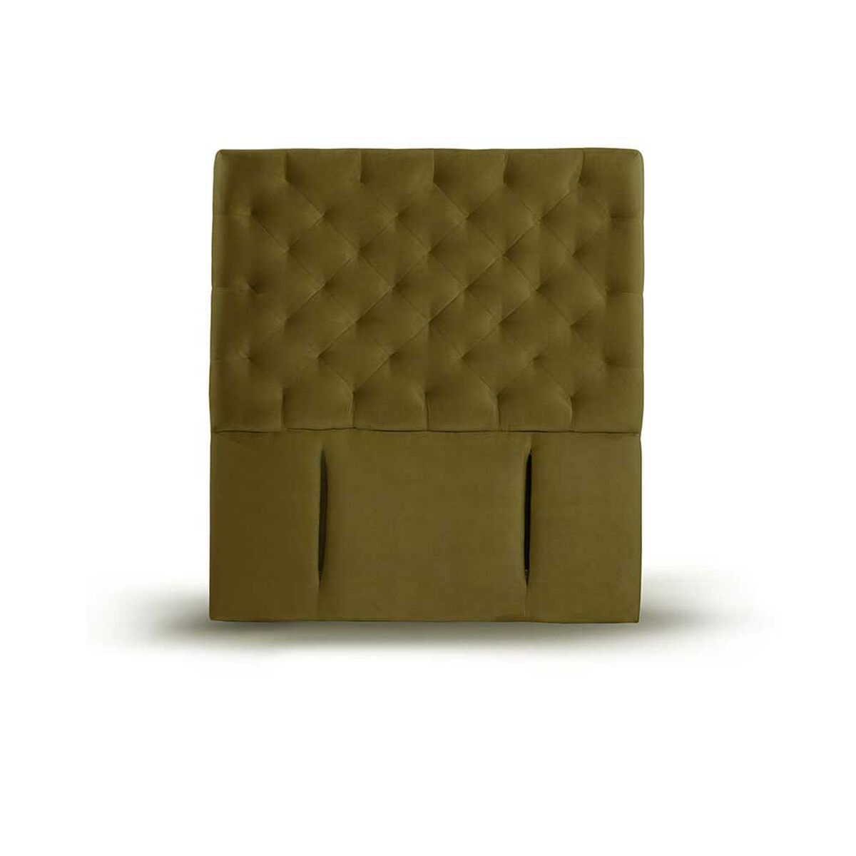 Respaldo Latam Home 1,5 Plazas Brescia Tela Velvet Verde