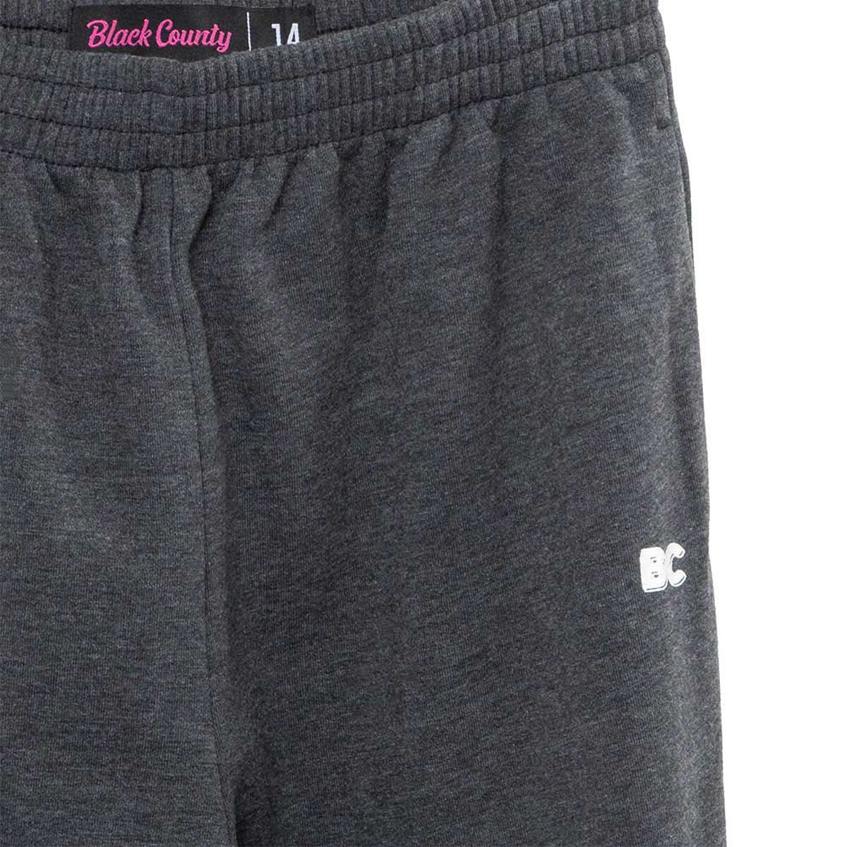 Pantalón Buzo de Algodón Niña Black County
