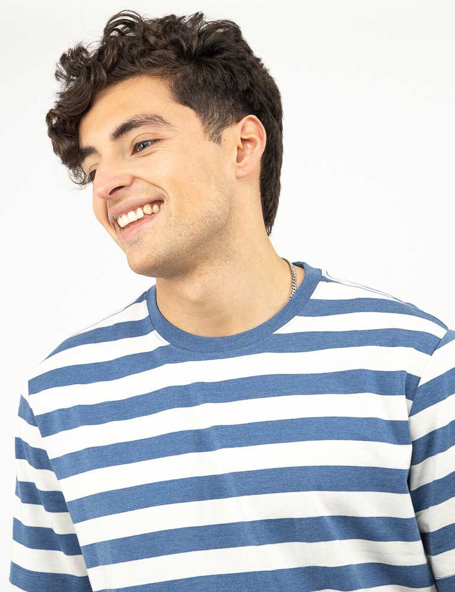 Polera Estampada Manga Corta Hombre Icono