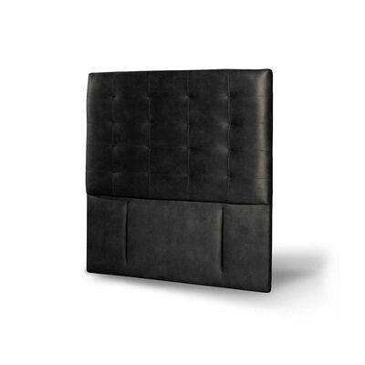 Imagen 2 del producto Respaldo Latam Home 1,5 Plazas Napoles Cuero Negro