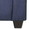 Sofá Innovamuebles Ducal Tela 3 Cuerpos Azul