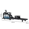 Máquina Remadora K-FIT Bogadora de Agua Boron
