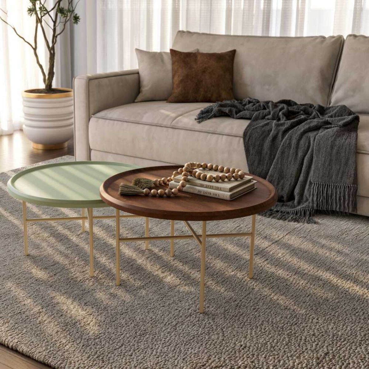 Mesa de Centro Amuv Duo Domo
