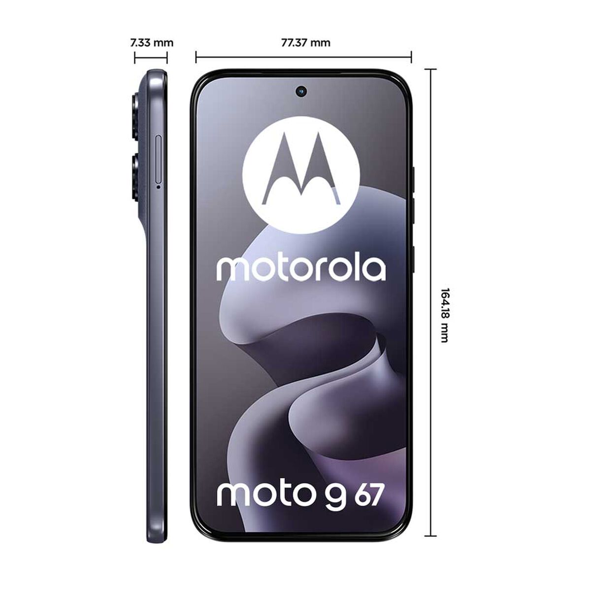 Smartphone Moto G67 5G 256 GB 6,78" Gris