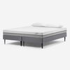 Cama Europea Rosen Base Dividida 2 Plazas Pratta + 2 Almohadas Light Americanas