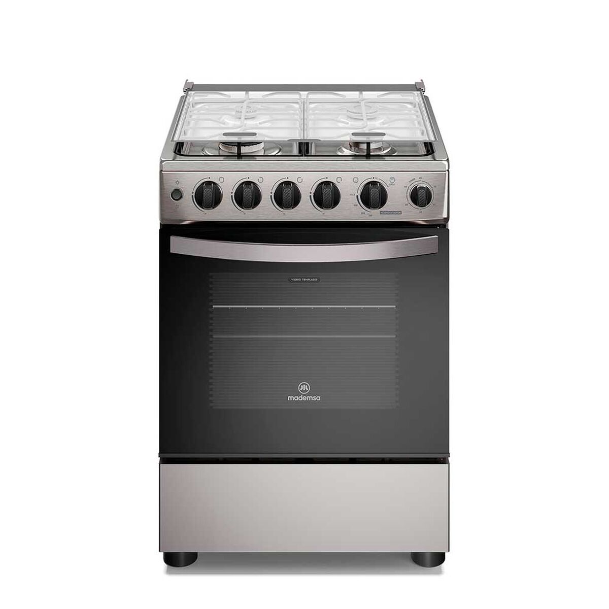Cocina a Gas Mademsa FM4PSC 4 platos Inox