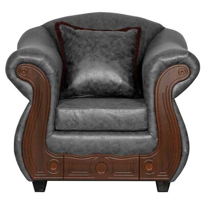 Imagen 2 del producto Juego de Living Black Factory Estambul 5 Cuerpos Gris