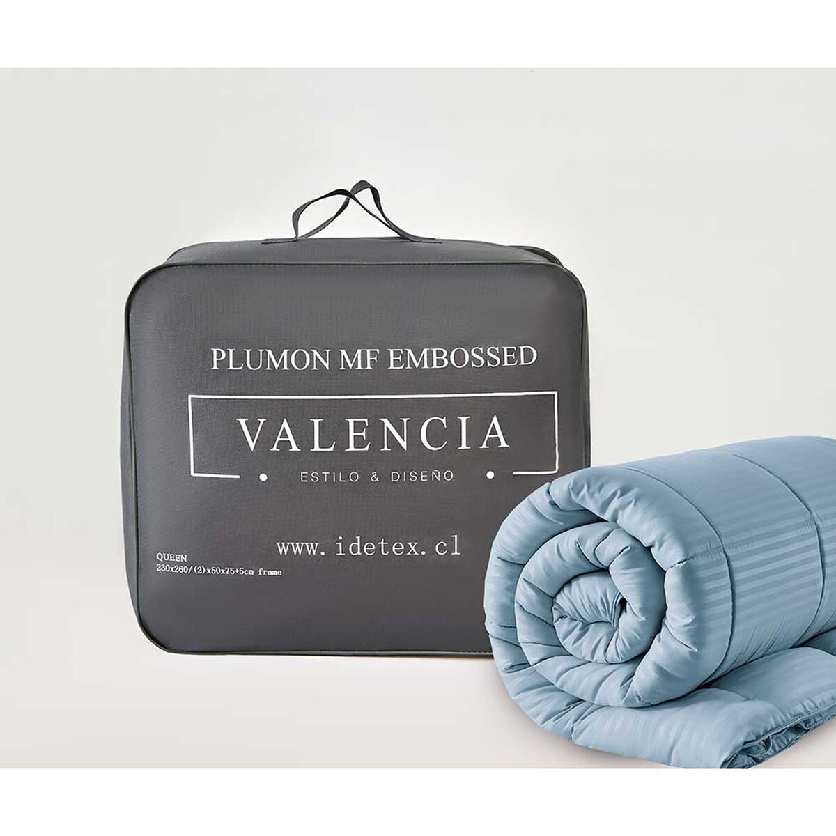 Plum&oacute;n Valencia 2,5 Plazas Embossed Celete