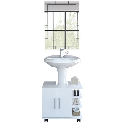 Imagen 2 del producto Mueble de Lavamanos 55 + Espejo TuHome Bath 55