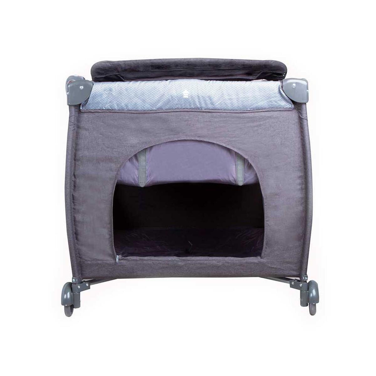 Cuna Playard Cielo Gris Dots Infanti