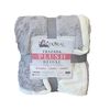 Frazada Poliéster Doral 1,5 Plazas Deluxe Gris