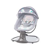 Silla Nido Baby Bouncer Rocker Khalo Grey Asalvo