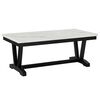 Mesa de Centro Daniels M&aacute;rmol Rodeus Blanca