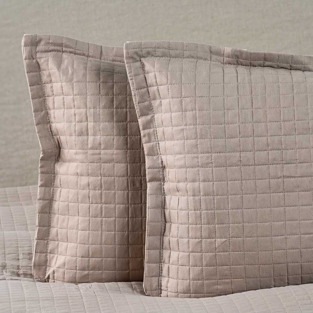 Quilt American Family 2 Plazas Roller Taupe