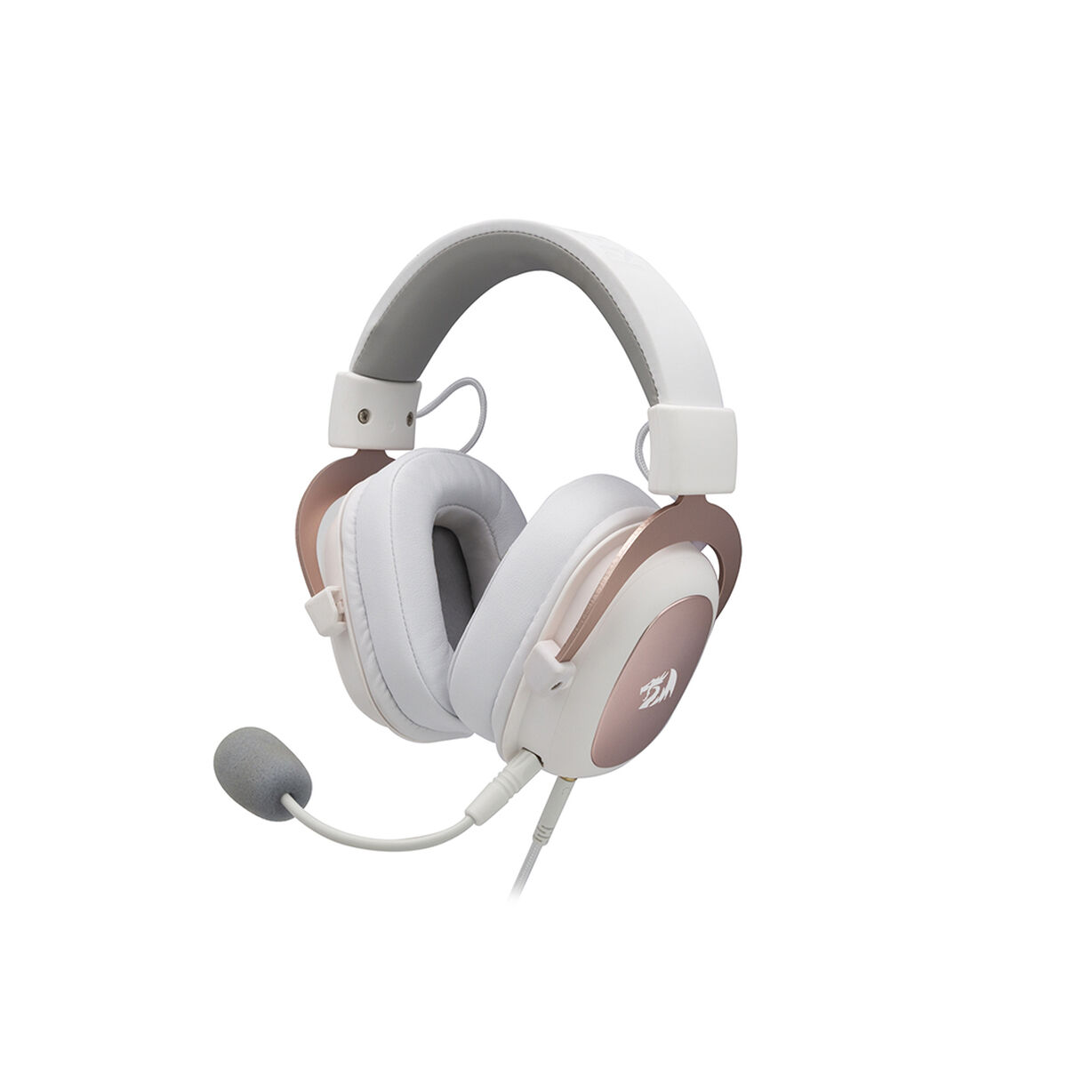 Audífonos Gamer Redragon Zeus H510W Blancos