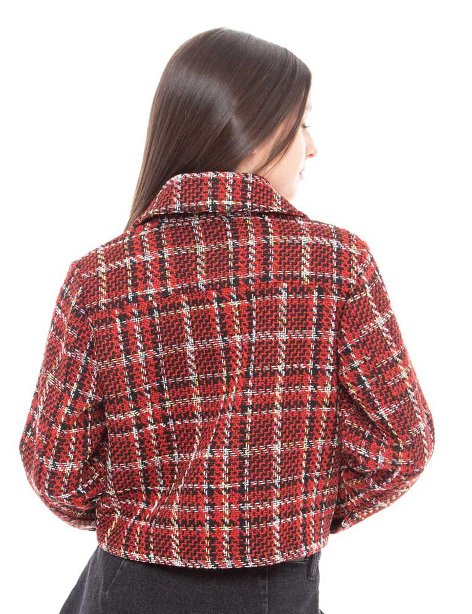 Chaqueta Tartán Mujer Icono