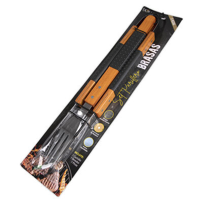 Imagen 2 del producto Set Parrillero Doral Brasas 3 Piezas Multicolor
