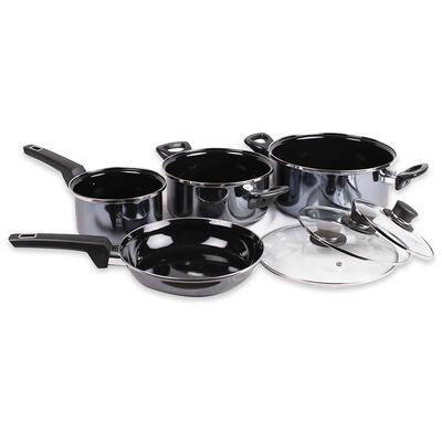 Imagen 2 del producto Batería Doral Napoles Acero Inoxidable 7 Piezas