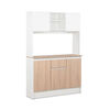 Mueble de Cocina CIC Capri Napoles Blanco-Olmo Alpino