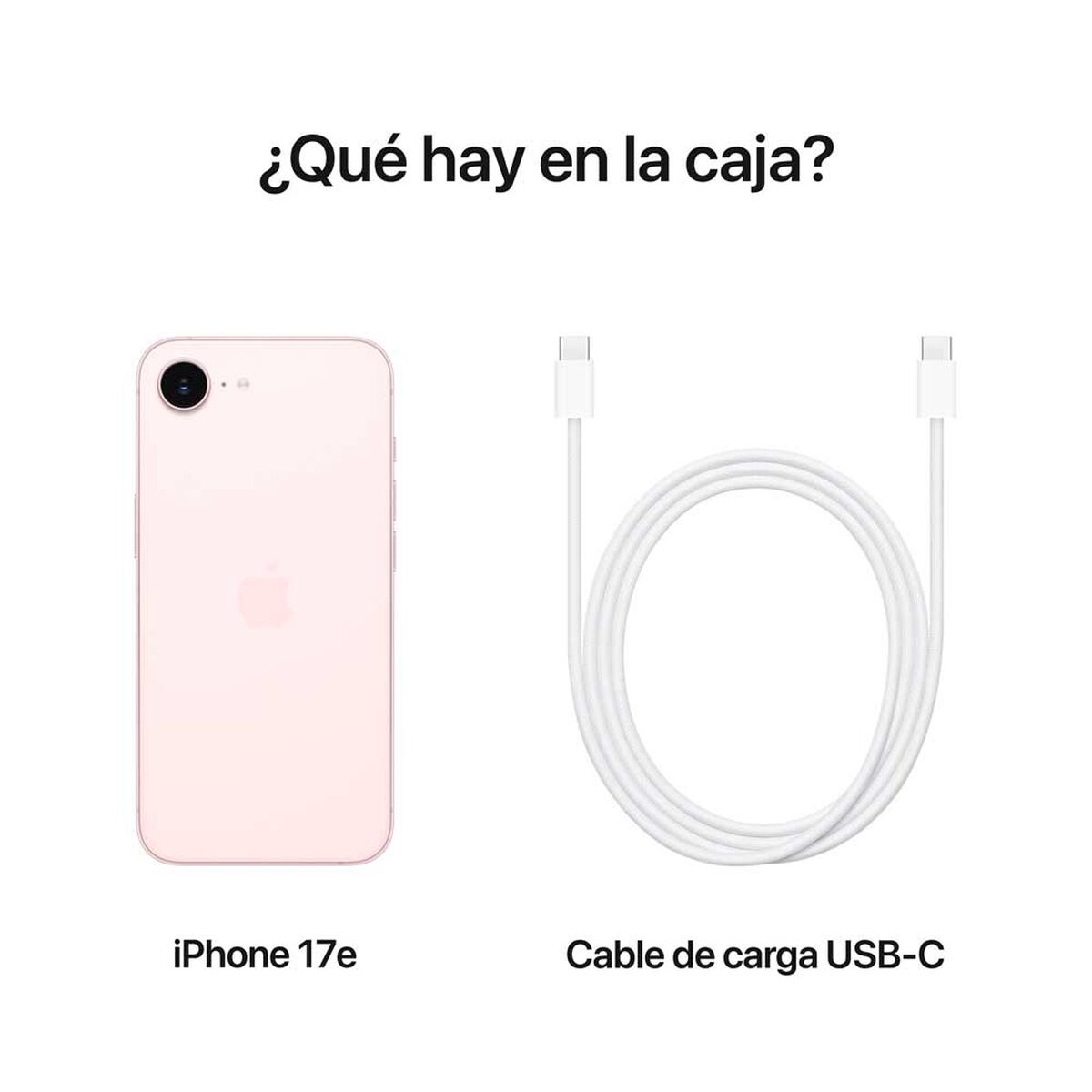 Apple iPhone 17e 5G 256 GB 6,1" Pink