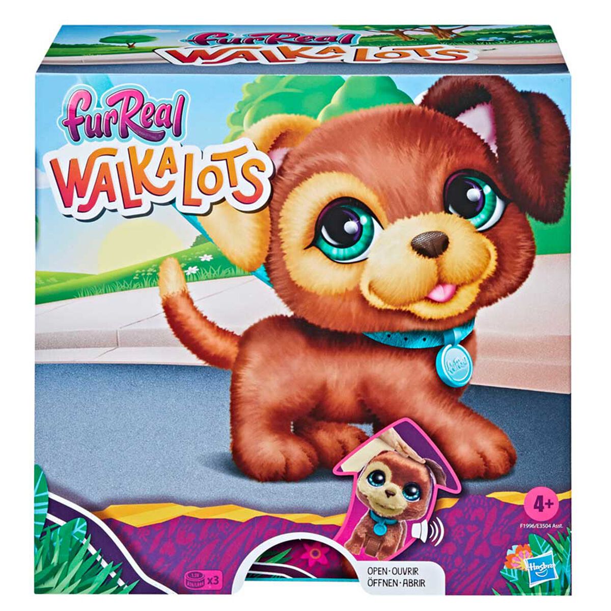 Peluche Furreal Walkalots Cachorrito Abc