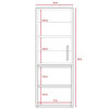 Combo Espejo + Mueble Lavamanos + Mueble Auxiliar  + Optimizador Baño TuHome Bath 300