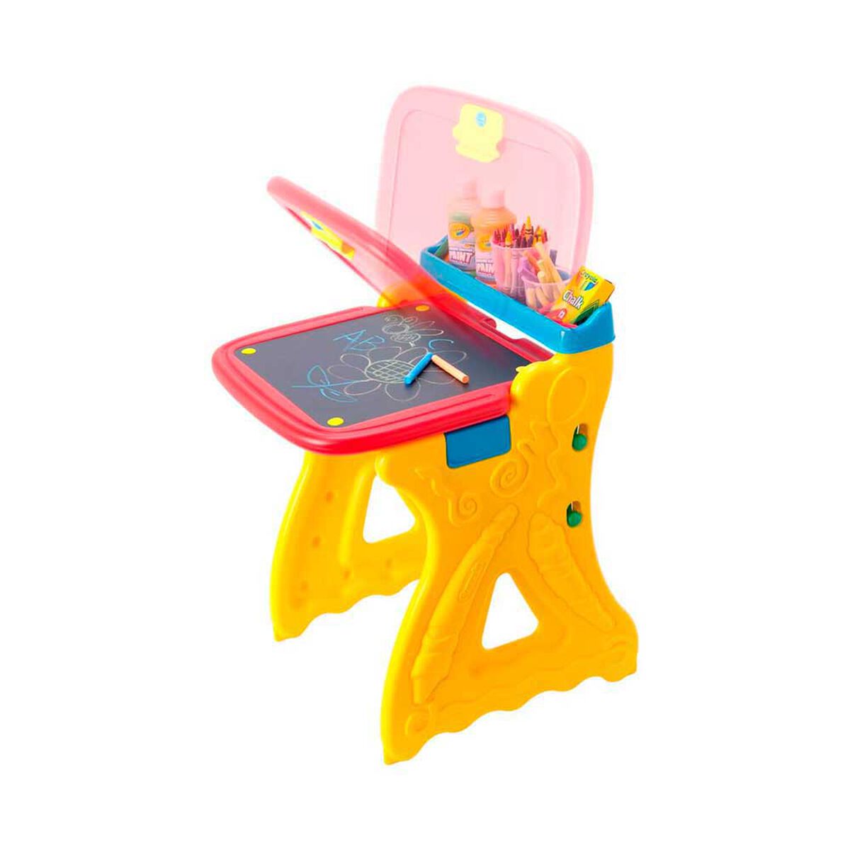 Mesa De Pintura Y Arte Para Niños 36X33X70 Cms Crayola