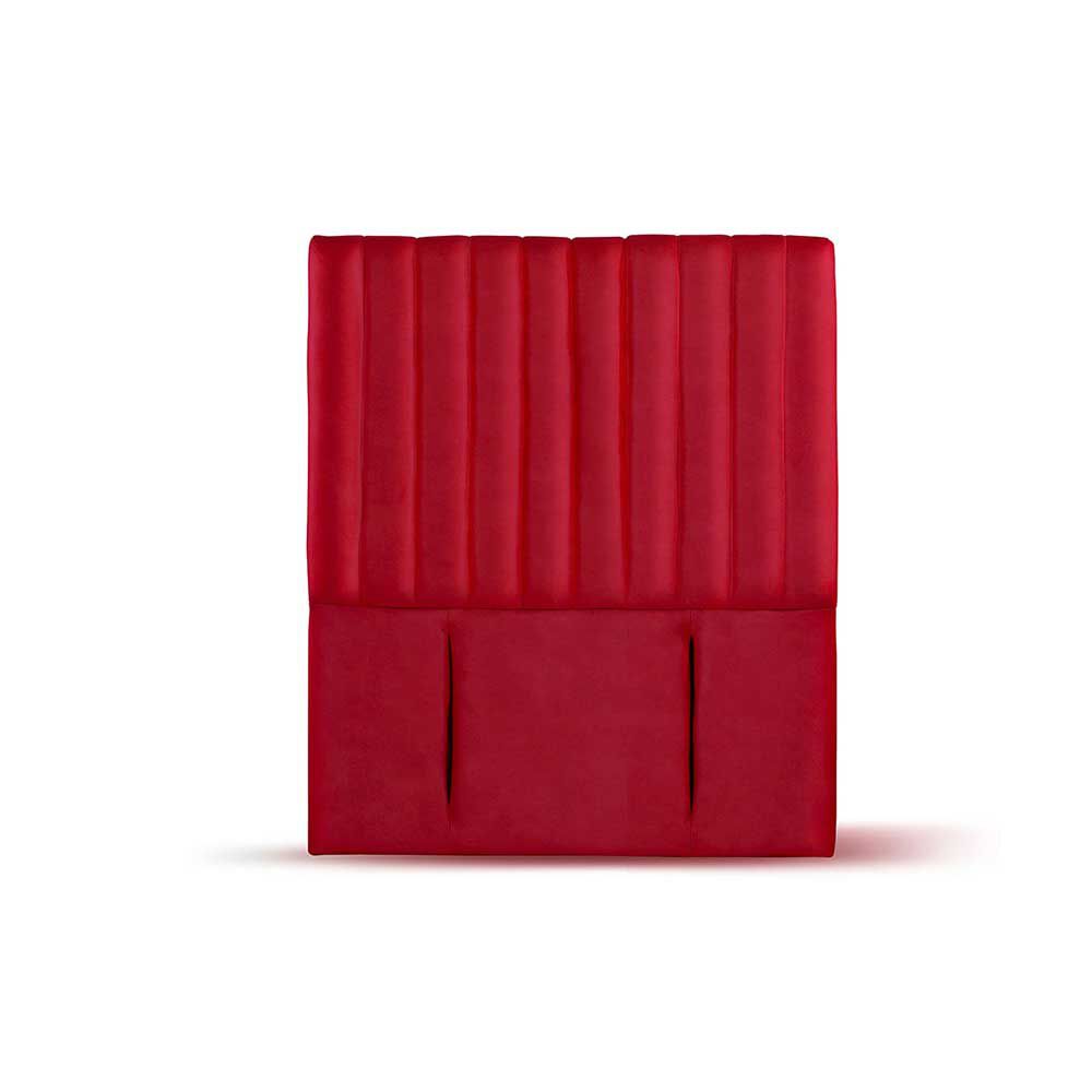 Respaldo Latam Home 1,5 Plazas Sorrento Cuero Rojo