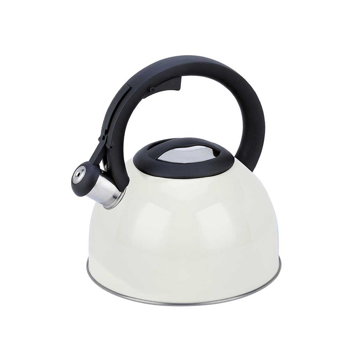 Tetera Acero Inox. Doral Minerva 3 Lts Marfil