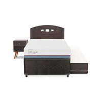 Cama Nido CIC 1,5 Plazas Excellence Plus + Respaldo + Velador Gales