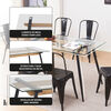 Juego de Comedor Zoy Home Mykonos 6 Sillas Negro