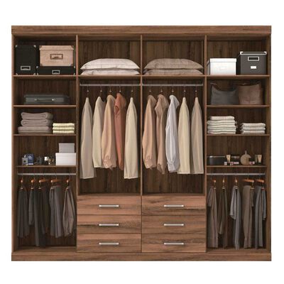 Imagen 2 del producto Clóset Altavision Master 8 Puertas 6 Cajones Café