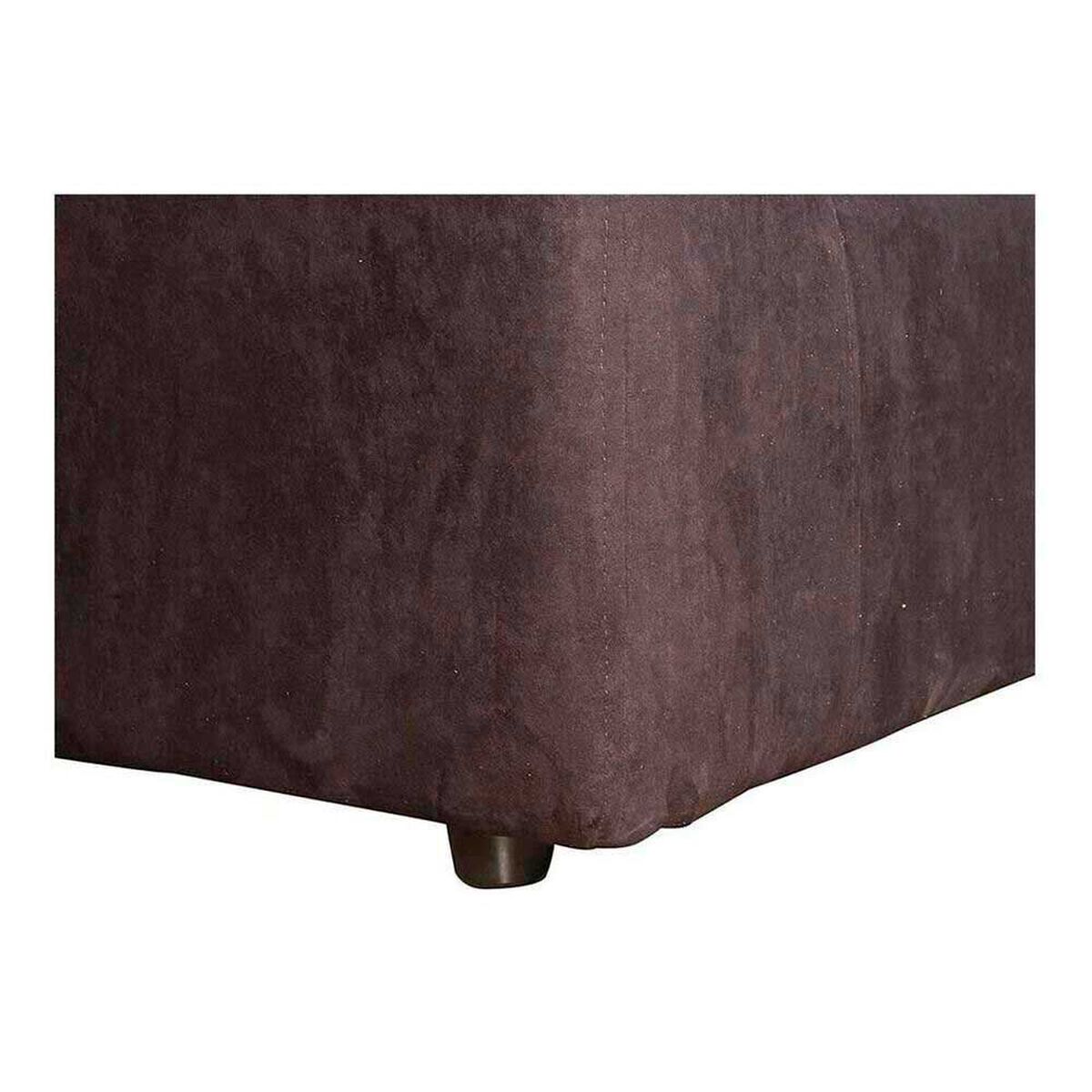 Juego de Living Kea Nize Sof&aacute; 3 Cuerpos + Dos Pouf Felpa Negro