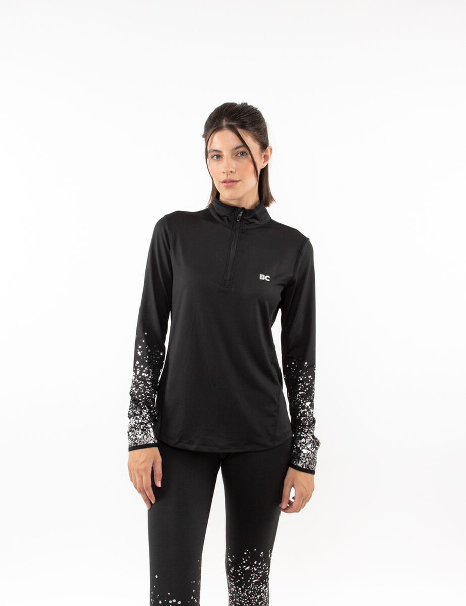 Polerón Deportivo Mujer Black County