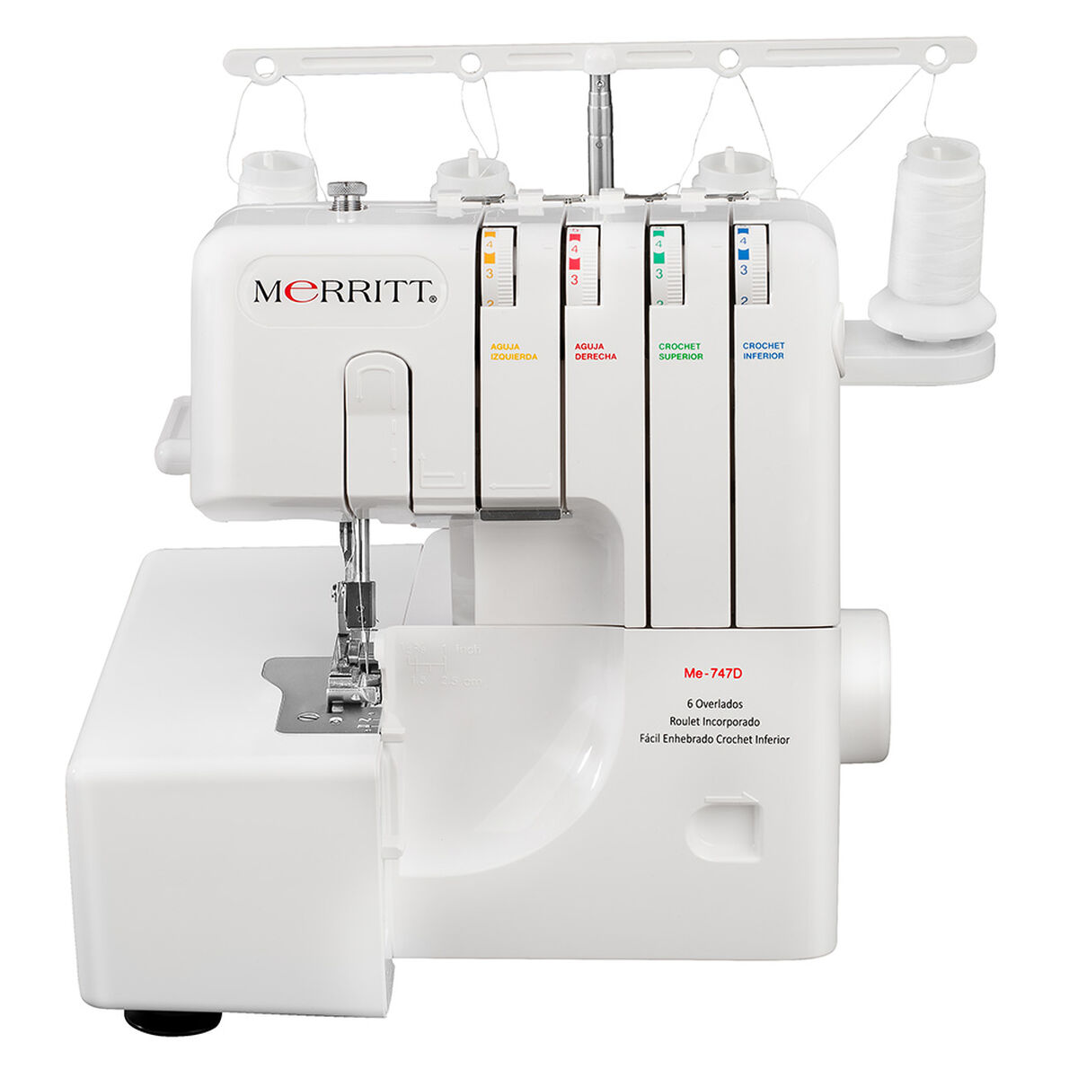 Máquina de Coser Overlock Merrit ME 747D