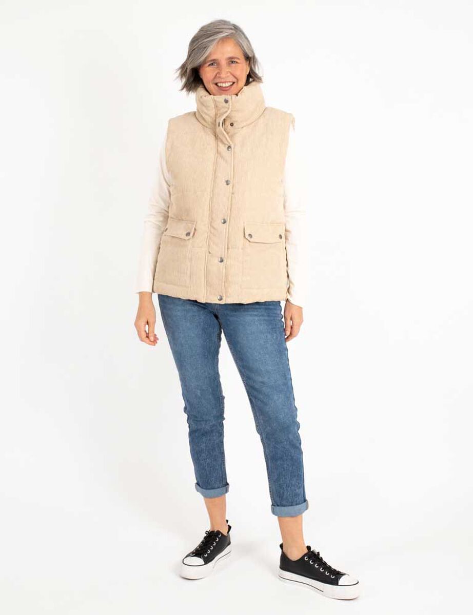 Parka Sin Mangas Mujer Portman Club